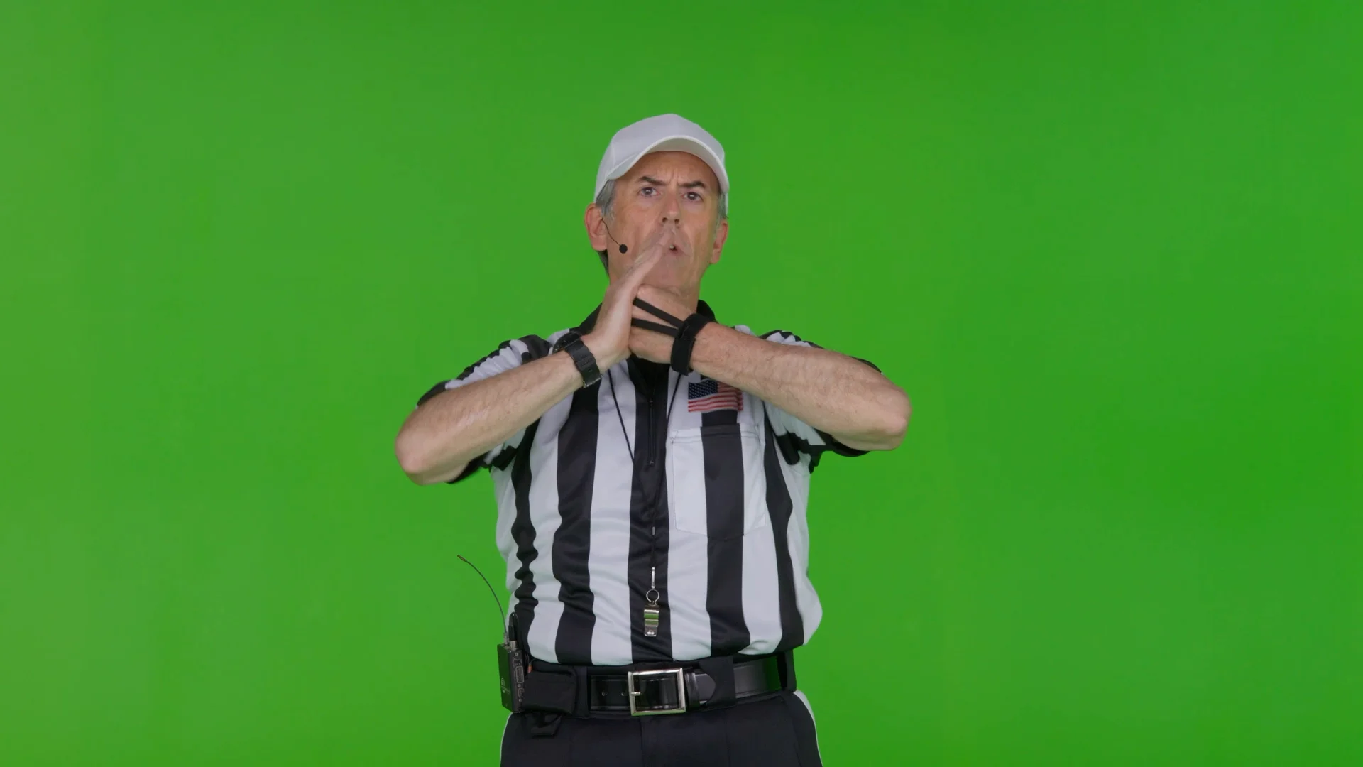 Green-screen plate